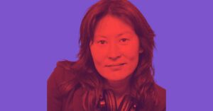 DJ Lotte Norup kommer direkte fra Aarhus .